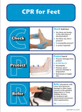 CPR Foot Check Badge (DB01) ex VAT